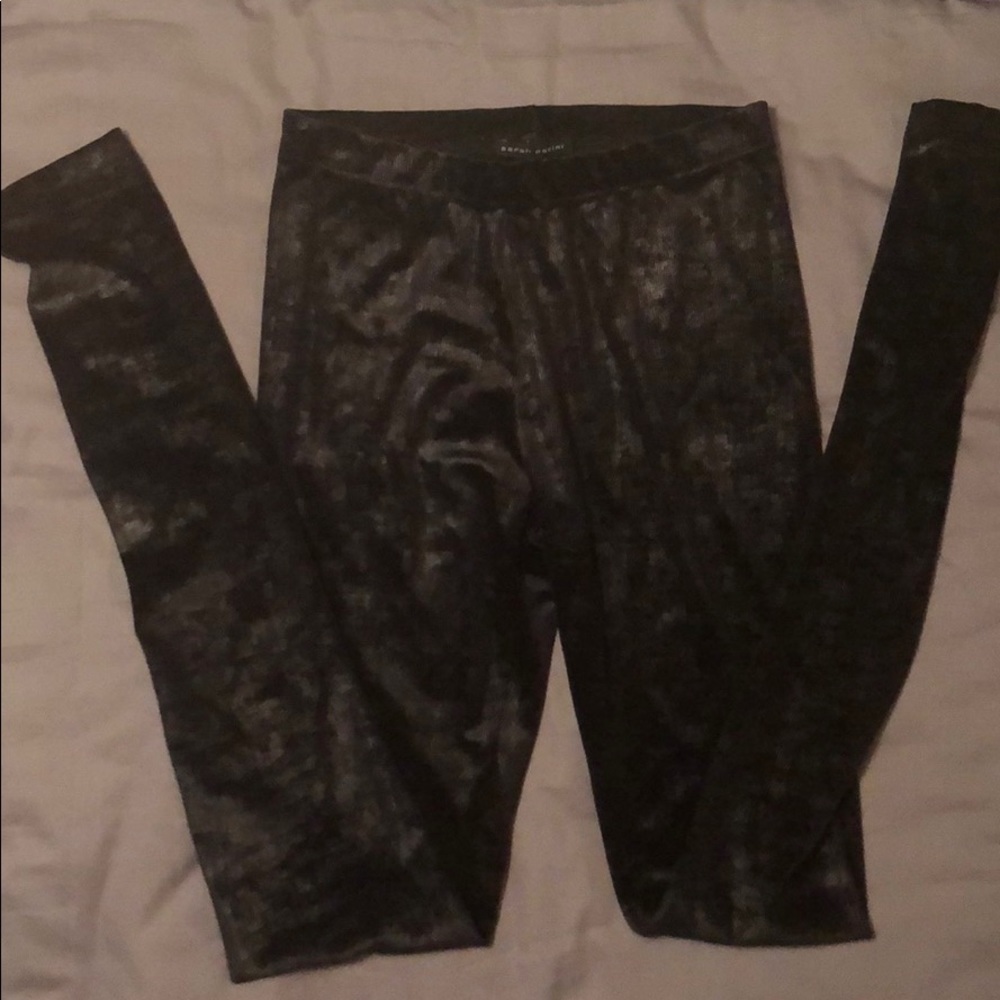 Sarah Pacini Iridescent Leggings Made in Italy